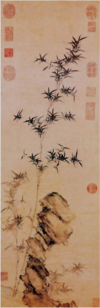 图片：竹石图