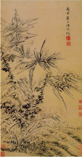 图片：雪竹图