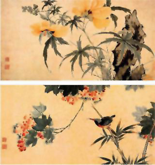 图片：花鸟图（局部）