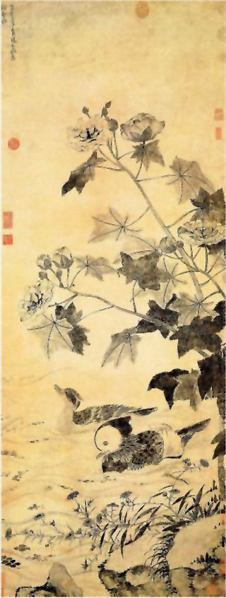 图片：芙蓉鸳鸯图