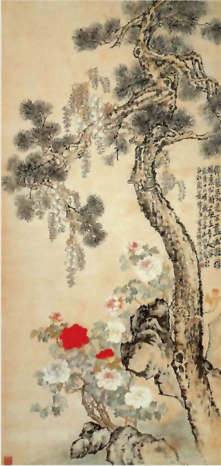 图片：松石紫藤图