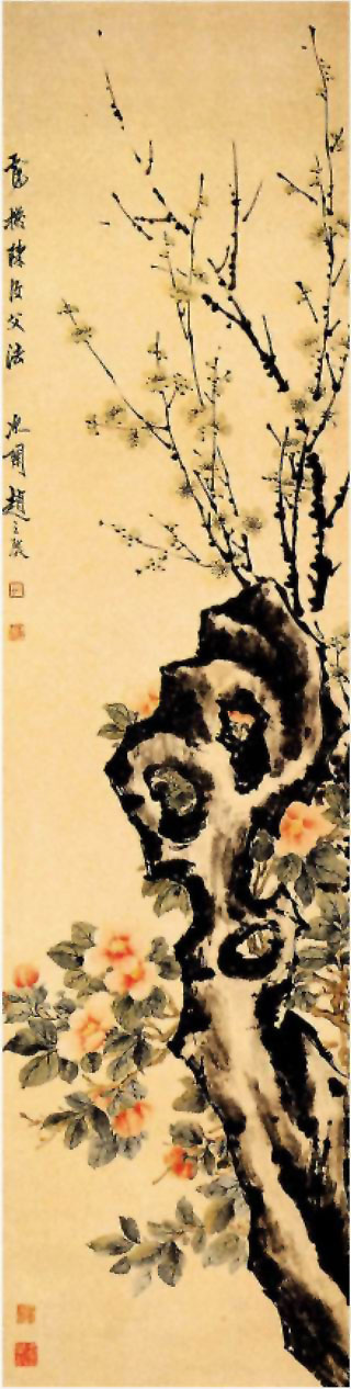 图片：梅花山茶图
