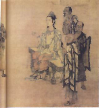 图片：天女献花图
