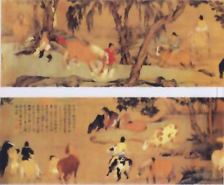 图片：浴马图