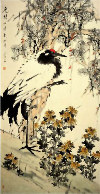 图片：松鹤延年图