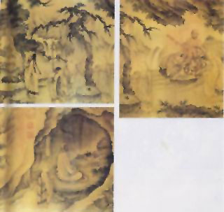 图片：达摩六代祖师像