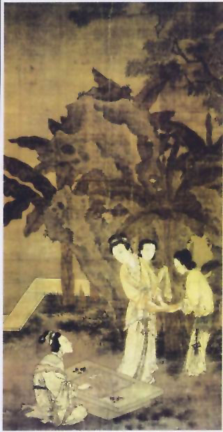 图片：芭蕉美人图