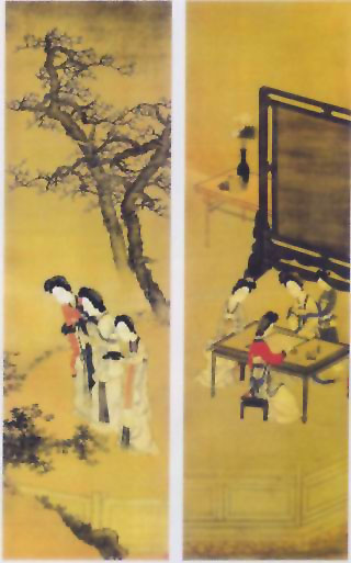 图片：仕女图（之三、四）