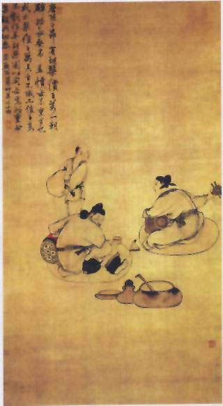 图片：弄胡琴图