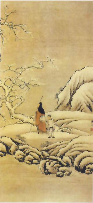 图片：踏雪寻梅图