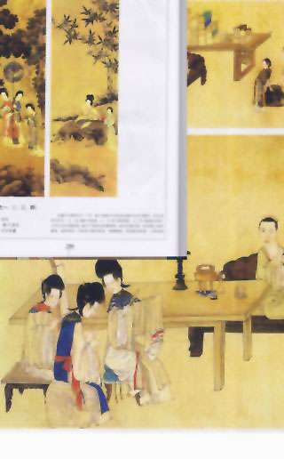 图片：仕女图（之一、二）