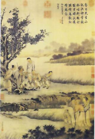 图片：瞎子说唱图