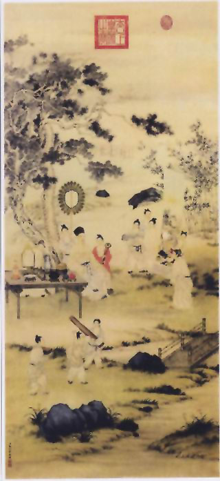 图片：弘历观画图