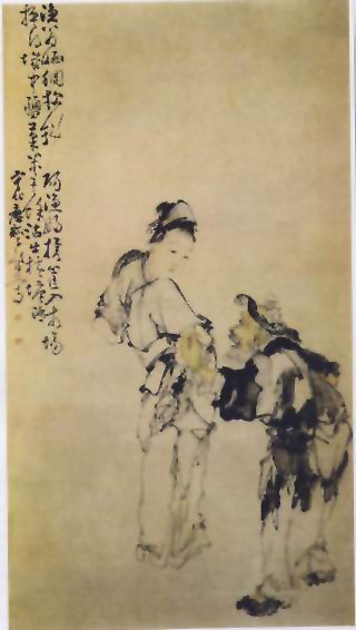 图片：鱼翁鱼妇图