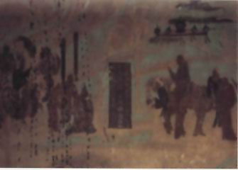 图片：《张骞通西域》壁画(摹本)