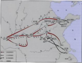 图片：平定七国之乱示意图