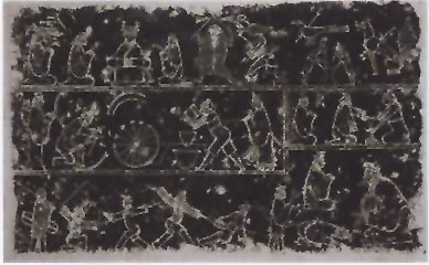 图片：制车轮画像石