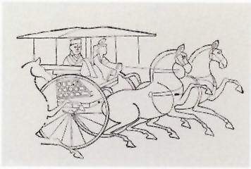 图片：记里鼓车模型