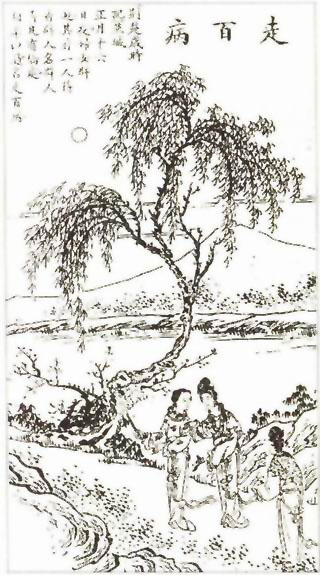 图片：走百病