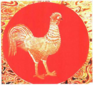 图片：大阳与雄鸡