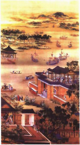 图片：龙舟竞渡