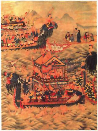 图片：龙舟竞渡