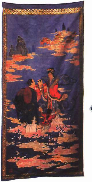 图片：牛郎织女一家在天上相会