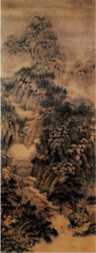 图片：万壑松风图