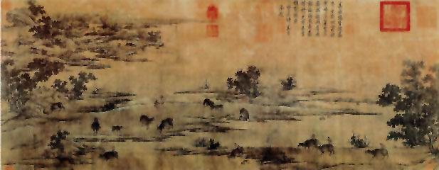 图片：江山放牧图