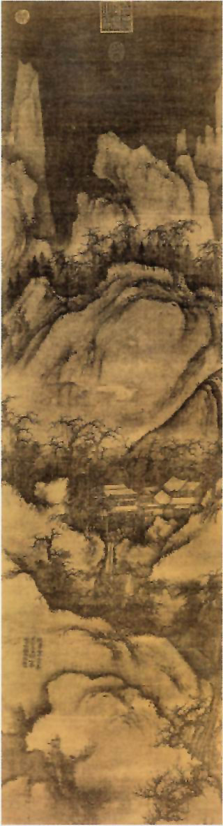图片：关山春雪图