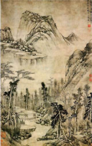 图片：水阁清幽图