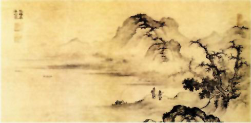 图片：溪山远眺图
