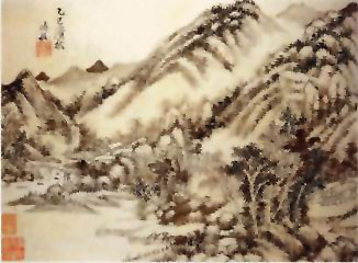 图片：山水册（局部）