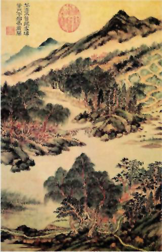 图片：杜甫诗意图（局部）