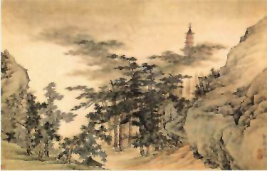 图片：山水图（之一）