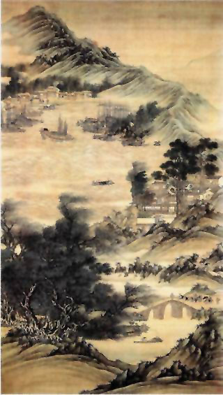 图片：江干风雨图