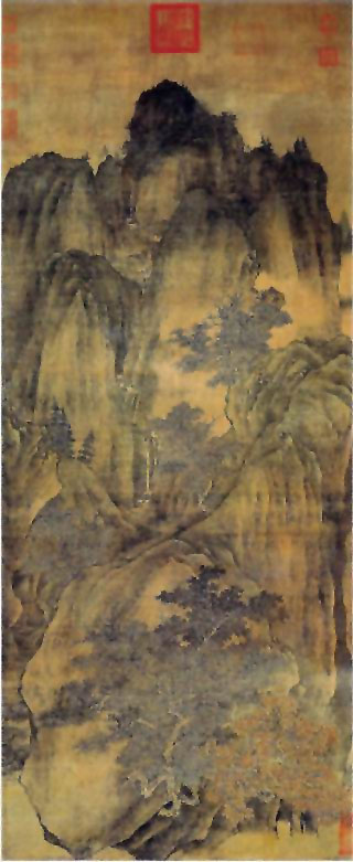 图片：秋山晚翠图