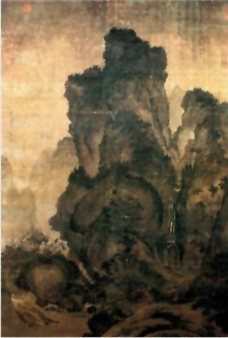 图片：溪山待渡图