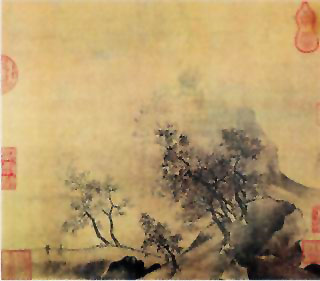 图片：秋山烟霭图
