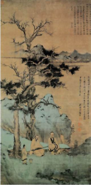 图片：松萌会琴图