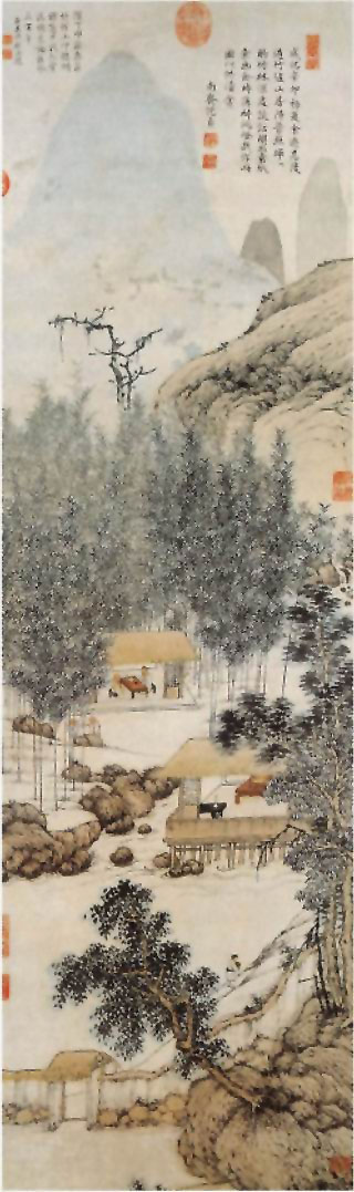 图片：竹炉山房图