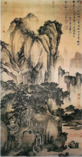 图片：山路松声图