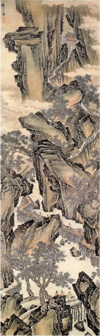 图片：蜀道图