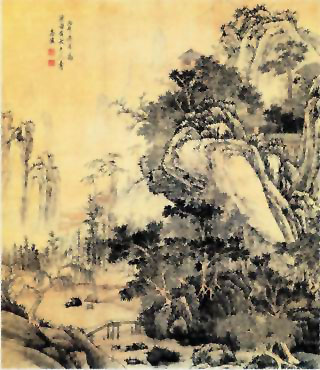 图片：春山秀水图
