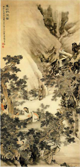 图片：东山报捷图