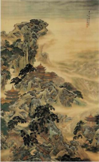 图片：蓬莱仙境图