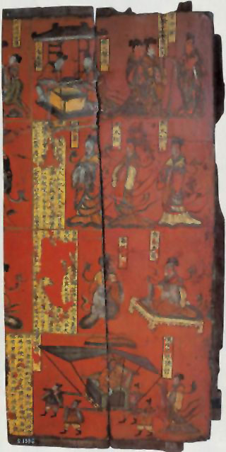 图片：列女古贤图之一