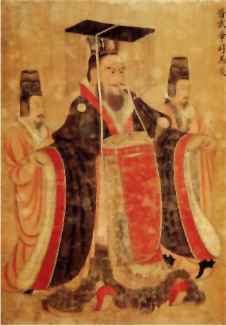 图片：历代帝王图局部