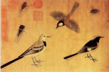 图片：写生珍禽图局部