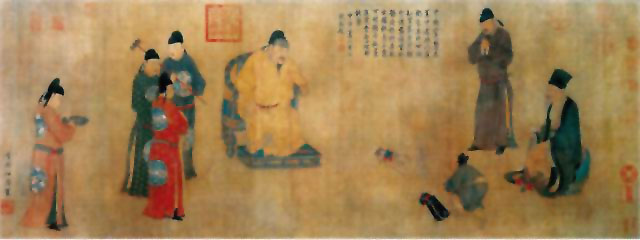 图片：章果老见明皇帝